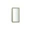 Hansgrohe XtraStoris Individual Wall Niche Matte White with Design Frame 12"x 6"x 4" in Brushed Bronze 56096140 - alternate 1