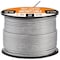 Xpose Safety 7x7 Vinyl Coated Galvanized Steel Aircraft Cable Wir 250 ft, 1/8 to 3/16 GCV18-316-250-X - alternate 1