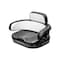 Uni Pro International Harvester 806 3-Piece Seat Cushion Kit, Economy, Black & White Vinyl 8092 - alternate 1