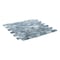 Andova Tiles Zalo 1-in. x 2-in. Brick Joint Glass Wall & Floor Mosaic Tile (1 Square Feet Per Sheet) ANDZAL611 - alternate 4