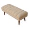 Homeroots 35in Brown Boucle and Solid Wood Upholstered Storage Bench With Cabinet 717482 - alternate 5