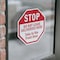 Signmission Stop Do Not Leave Deliveries Here T, 4 inch X 4 inch, Vinyl Decal, 2PK OC-D-2PACK-4-48 - alternate 2