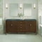 James Martin Vanities Myrrin 72'' D Vanity, Mid Century Walnut w/ Parisien Bleu Silestone Top w/FreePower Wireless Charger 485-V72-WLT-FPBL - alternate 4