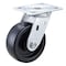 Zoro Select Swivl Plat Castr, Polyolfin, 5 in., 800 lb. 1ULK9 - alternate 1