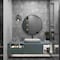 Apollo Tile Aureole 8.66 in. x 9.84 in. Matte Coin Gray Porcelain Hexagon Wall and Floor Tile (8.07 sq ft/case) - 18 Sheets ENC88LANWHTA - alternate 2
