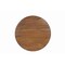 Homeroots 48" Brown Solid Wood Pedestal Base Round Top Dining Table 644517 - alternate 2