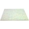 Apollo Tile Skosh 11.6inx11.6in Glossy Light Bone White Glass Mosaic Wall and Floor Tile 18.69 sqft/case, 20PK APLNB88WH116A - alternate 5