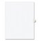 Avery Dennison Numerical Index Tab 8-1/2 x 11", #13, White, PK25 11923 - alternate 1
