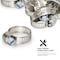 Everflow Stainless Steel Worm Drive Hose Clamps 5/16'' - 7/8'' Adjustable SAE 6, 10PK 5206SSHCA - alternate 4
