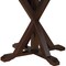 Homeroots 48" Espresso Rounded Solid Manufactured Wood Pedestal Base Dining Table 517760 - alternate 2