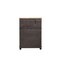 Homeroots 18" X 38" X 54" Cherry Oak Wood Chest 347158 - alternate 2