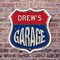 Signmission Drew's Garage, 6 inch X 6 inch, Plastic Sign, 2PK SHI-P-2PACK-6-383-DREW - alternate 3