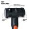 Klein Tools Fiberglass Handle Engineering Hammer, 6-Pound H80626 - alternate 3