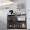 Factory 2U Wire Shelving Unit, 12inD x 18inW x 26inH, 3 Shelves, Light Duty 133 lbs Per Shelf, Grey 803961 - alternate 2