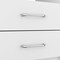 Homeroots 20" White Wood Two Drawer Nightstand 543679 - alternate 3