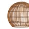 Jonathan Y Raya 19" 1-Light Farmhouse Coastal Rattan 180" Cord Plug-In or Hardwired LED Pendant, Brown JYL1404A - alternate 6