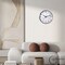 Clockswise 10-inch Non-Ticking Quartz Wall Clock with Thermometer & Hygrometer - Battery Operated QI004747.SI.10 - alternate 4