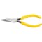 Klein Tools 6 5/8 in D203 Needle Nose Plier, Side Cutter Plastic Dipped Handle D203-6 - alternate 1