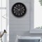 La Crosse Technology La Crosse Clock Co. 12'' Inkwell Black Wall Clock Hygrometer & Thermometer 404-2631 - alternate 3