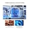 Vevor Commercial Refrigerated Sandwich Prep Workable Triple Door Stainless Steel TSSP72 - alternate 2
