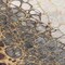 Homeroots 8' Ivory Gray And Gold Round Abstract Washable Indoor Outdoor Area Rug 582526 - alternate 2