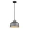 Homeroots Barnes 1-Light Gray Convertible Pendant 397957 - alternate 3