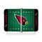 Picnic Time Family Of Brands Arizona Cardinals - Concert Table Mini Portable Table, (Charcoal Wood Grain) 843-00-141-014-2 - alternate 2