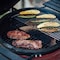 Kamado Joe Charcoal Grill, 245 sq-in Primary Cooking Surface, Red, Side Shelf Included: Yes KJ23RH - alternate 2