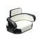 Uni Pro International Harvester 806 3-Piece Seat Cushion Kit, Black & White Vinyl 7152 - alternate 2