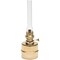 Kings County Tools Brass Oil Lamp 13 in Extra-Bright Hurricane Lamp with Antique-Style Brass Body & Glass Chimney GW78A05-02 - alternate 1