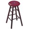 Holland Bar Stool Co Oak Bar Stool, Dark Cherry Finish, Texas A&M Seat RC30OSDC - alternate 1