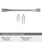 Amerock Uprise 7-9/16 in 192 mm Center-to-Center Satin Nickel Cabinet Pull BP36919G10 - alternate 3