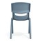 Flash Furniture Plastic Stacking School Chairs with 12 in Seat Height in Dusty Blue, 10PK 10-YU-YCX-001-DSTYBL-GG - alternate 2