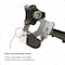 3M Handheld Tape Dispenser, 2 in Max. Tape Width, 3 in Tape Core Dia., Pistol, Metal, Plastic, Black HB903 - alternate 3