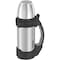 Thermos Stainless Steel Beverage Bottle, 1.1 qt, Stainless Steel/Black 2510TRI2 - alternate 1