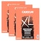 Canson XL Series Sketch Pad, Recycled, Foldover Binding, 100 Sheet, 9x12 inch, 3PK C100510921 - alternate 1