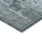 Homeroots 8' X 10' Teal Blue Charcoal And Gray Abstract Washable Indoor Outdoor Area Rug 618784 - alternate 4