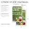 Signmission Vegetables And Fruits, Vinyl Decals Only 24 Inch x 36 Inch, Vinyl Decal, 2PK DSB-2436-2PACK-30430 - alternate 2