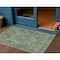 Homeroots 3' X 5' Emerald Medallion Washable Indoor Outdoor Area Rug 608016 - alternate 1
