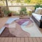 Homeroots 9' X 12' Brown And Taupe Abstract Washable Indoor Outdoor Area Rug 630445 - alternate 3