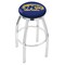 Holland Bar Stool Co 30" Chrome Kent State Swivel Bar Stool, Accent Ring L8C2C30KentSt - alternate 1