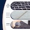 Jonathan Y Leila Moroccan Diamond Trellis Non-Slip Machine-Washable Dark Gray/Ivory 3 ft. x 5 ft. Area Rug CMR101K-3 - alternate 5