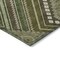 Homeroots 8' X 10' Olive Green Gray And Ivory Tribal Washable Indoor Outdoor Area Rug 598145 - alternate 2