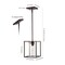 Jonathan Y Quinn 8.13" 1-Light Industrial Farmhouse Iron/Glass LED Pendant, Oil Rubbed Bronze JYL7583A - alternate 2