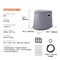Vevor Portable Toilet Flush Travel Camping 3.2 Gal Commode Potty Outdoor Indoor Air pump10L - alternate 4