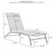 Crosley Weaver 2-Piece Outdoor Chaise Lounge Set KO70390WH-NV - alternate 5