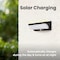 Techko Outdoor Solar Aluminum Rounded Wall Sconce with Motion Sensor & LED Lightbar, 8PK SML-3207-1-8PK - alternate 3