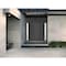 Vdomdoors Front Exterior Prehung Metal-Plastic Double Doors / MANUX 8111 Antracite / 2 Sidelites Exterior Win MANUX8111DEXD-ANT-LH-W16+72+16xH80 - alternate 3