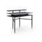 Homeroots 43" Gray and Black Writing Desk 543759 - alternate 2
