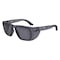 Ergodyne Translucent Smoke Frame G15 Gray Lens Safety Glasses, AFAS Polarized Lenses SIXTEN-AFASPZ - alternate 4